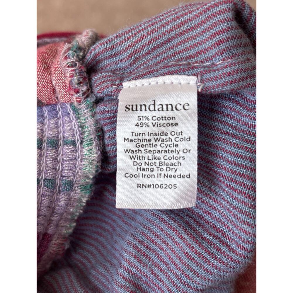 Sundance Trellis Skirt Sz XS Maxi Pull On Boho Western Patchwork Tiered RARE - Picture 7 of 9
